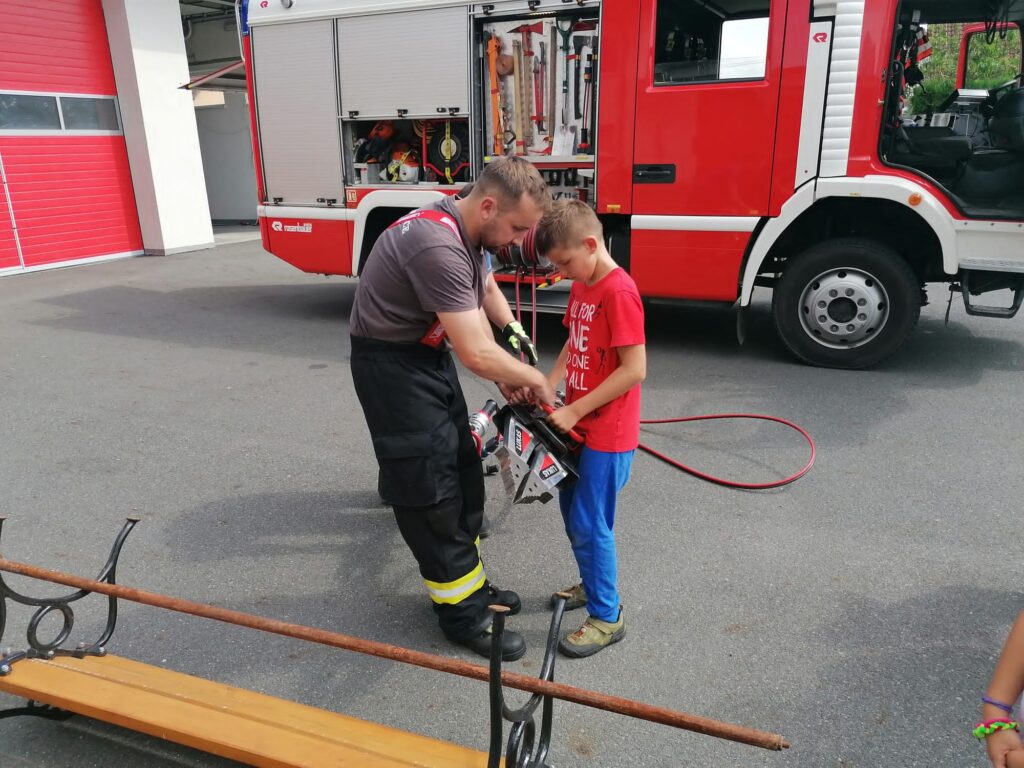 Navštívil nás anglický tábor
