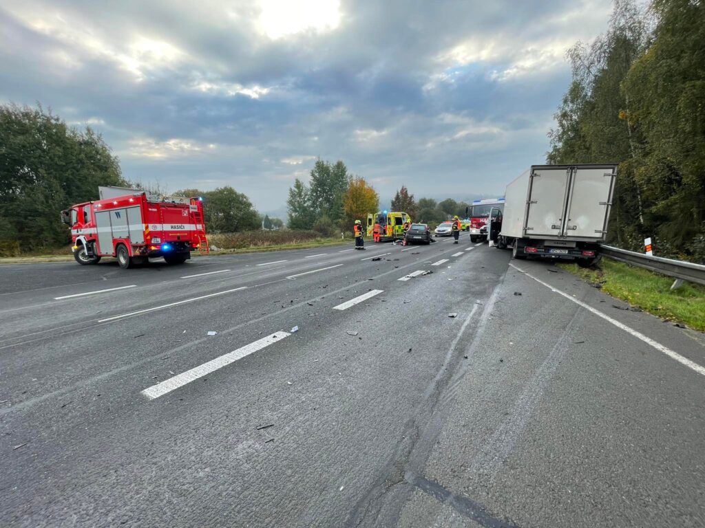 Dopravní nehoda u obce Seč 11.10.22