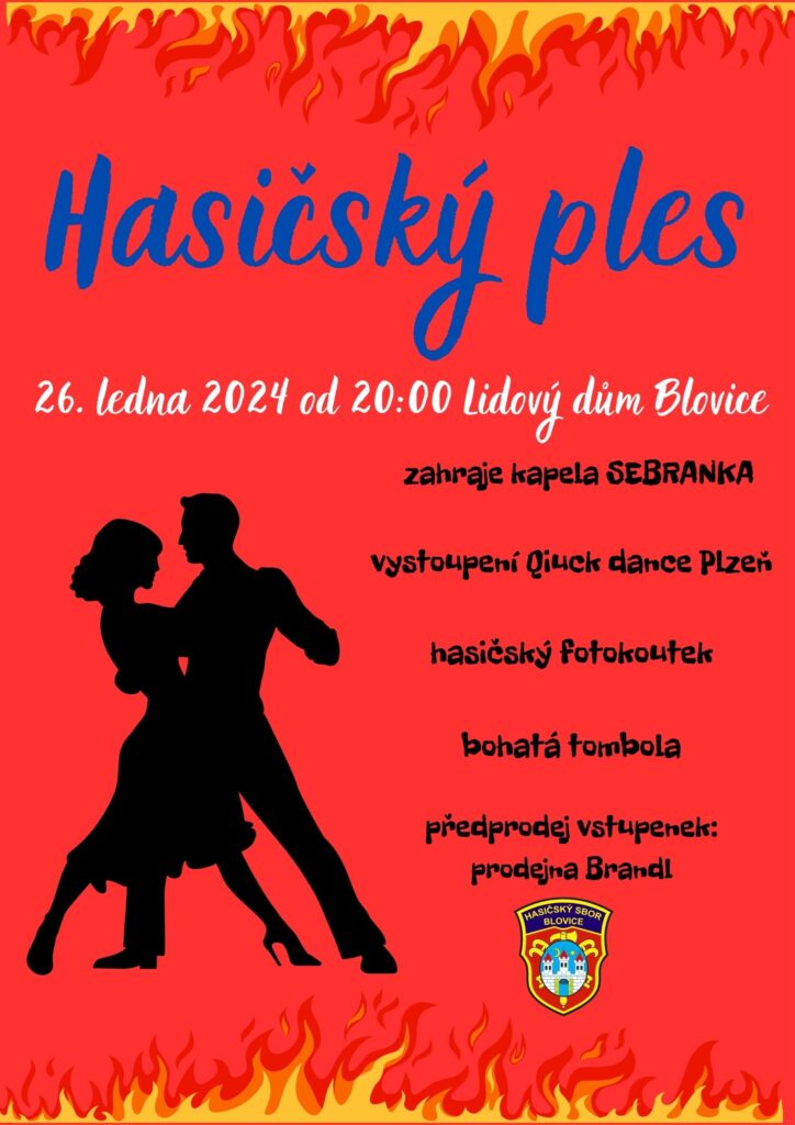 Zahájen předprodej vstupenek na Hasičský ples